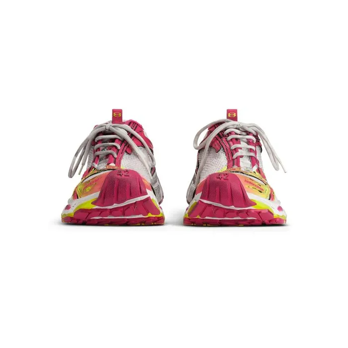 Balenciaga Sneakers Men Men039s Stapler Sneaker In Whitepinkneon Yellowsilver Whitepinkneon Yellowsilver Balenciaga Sneakers Men Men039s Stapler Sneaker In Whitepinkneon Yellowsilver Whitepinkneon Yellowsilver