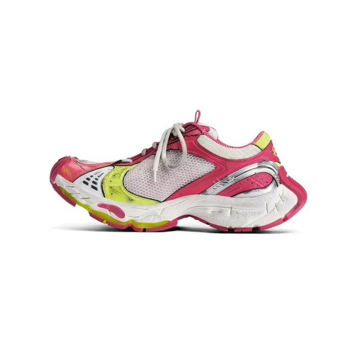 Balenciaga Sneakers Men Men039s Stapler Sneaker In Whitepinkneon Yellowsilver Whitepinkneon Yellowsilver Balenciaga Sneakers Men Men039s Stapler Sneaker In Whitepinkneon Yellowsilver Whitepinkneon Yellowsilver