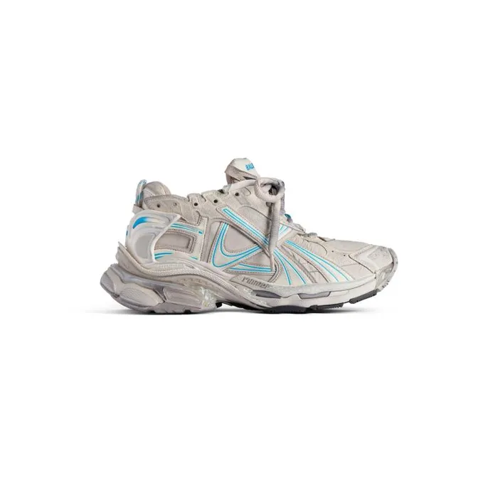 Balenciaga Sneakers Women Women039s Runner Sneaker In Taupeblue Taupeblue