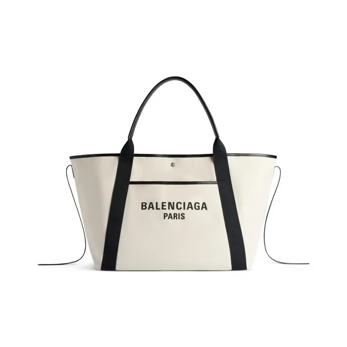 Balenciaga Tote Bags Women Women039s Biarritz Large Tote Bag In Beigeblack Beigeblack Balenciaga Tote Bags Women Women039s Biarritz Large Tote Bag In Beigeblack Beigeblack