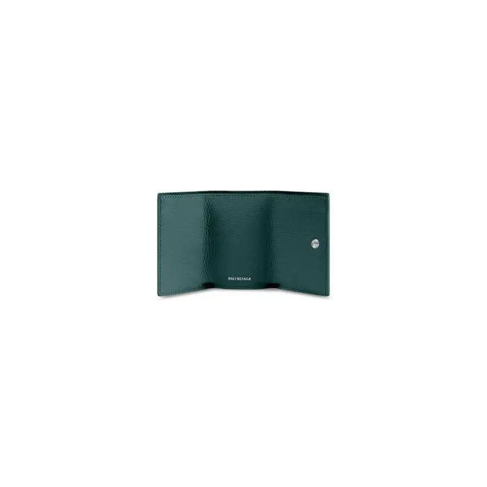 Balenciaga Wallets WomenMen Papier Mini Wallet In Green Green Balenciaga Wallets WomenMen Papier Mini Wallet In Green Green