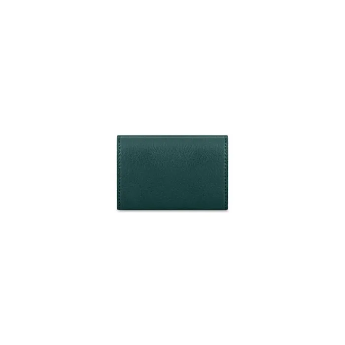 Balenciaga Wallets WomenMen Papier Mini Wallet In Green Green Balenciaga Wallets WomenMen Papier Mini Wallet In Green Green