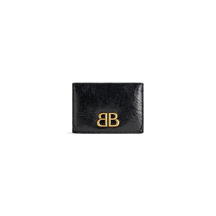 Balenciaga Wallets Women Women039s Monaco Mini Wallet In Black Black
