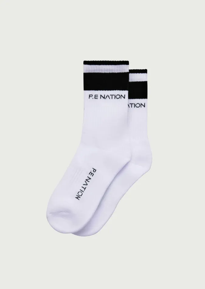 Baseline HOMAGE SOCK IN OPTIC WHITE PE Nation Women