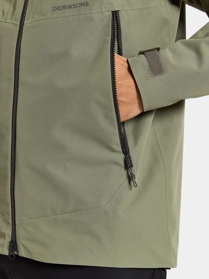 Basil Men039s Jacket 4 Dusty Olive Men Didriksons Spring Jackets