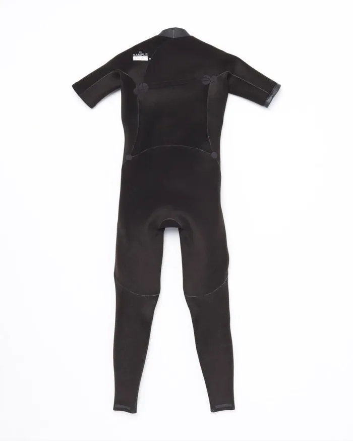 Big Boys Modulator 2mm Chest Zip Short Sleeve Fullsuit 8211 Cruzer Blue Kids Volcom Wetsuits