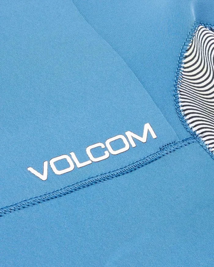 Big Boys Modulator 2mm Chest Zip Short Sleeve Fullsuit 8211 Cruzer Blue Kids Volcom Wetsuits