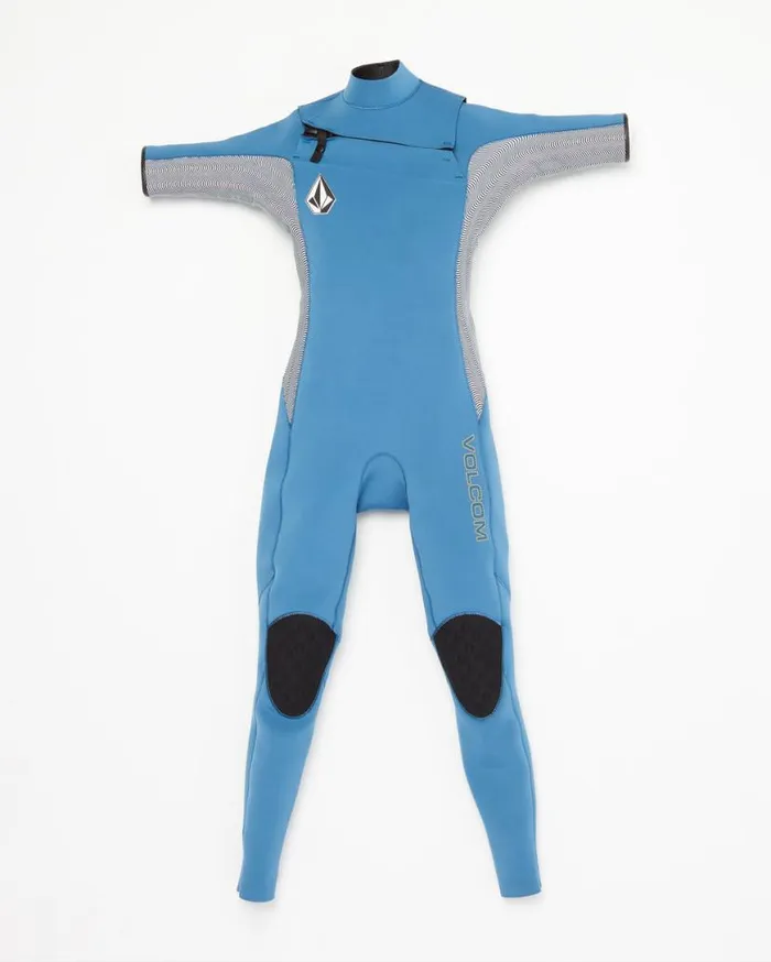 Big Boys Modulator 2mm Chest Zip Short Sleeve Fullsuit 8211 Cruzer Blue Kids Volcom Wetsuits