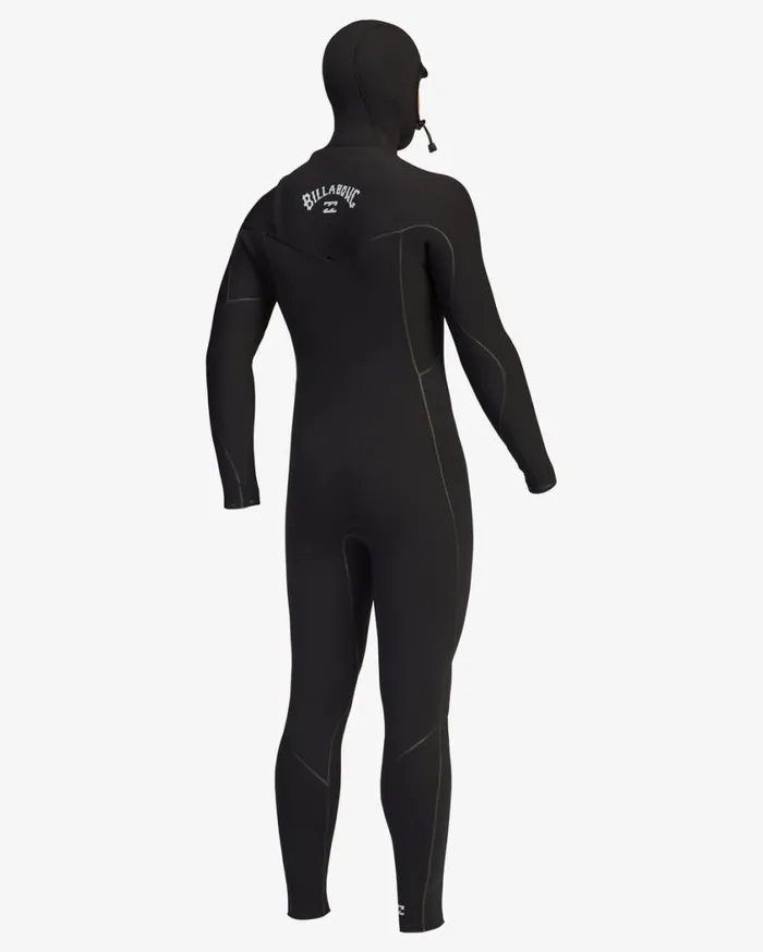 Billabong 54 Furnace Chest Zip Hooded Full Wetsuit Black Mens Wetsuits Billabong 54 Furnace Chest Zip Hooded Full Wetsuit Black Mens Wetsuits