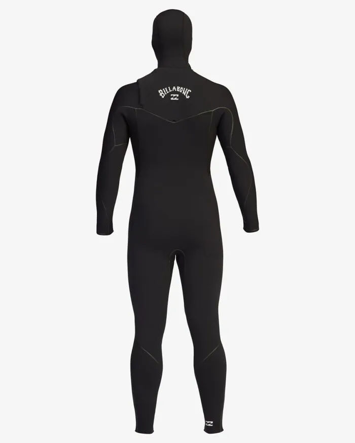 Billabong 54 Furnace Chest Zip Hooded Full Wetsuit Black Mens Wetsuits Billabong 54 Furnace Chest Zip Hooded Full Wetsuit Black Mens Wetsuits