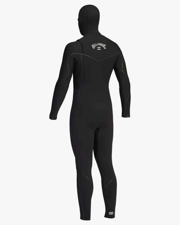 Billabong 54 Furnace Chest Zip Hooded Full Wetsuit Black Mens Wetsuits Billabong 54 Furnace Chest Zip Hooded Full Wetsuit Black Mens Wetsuits