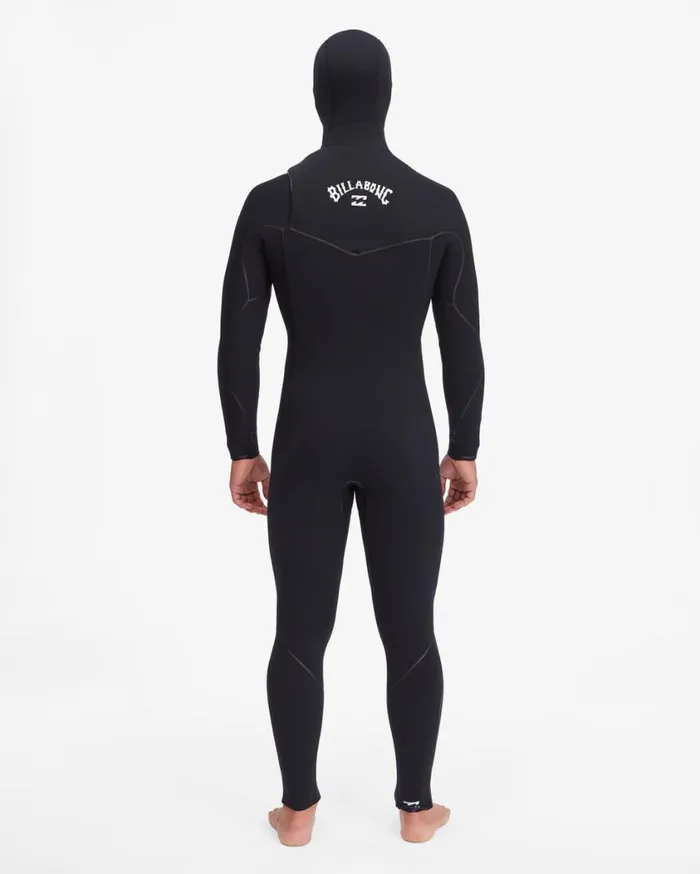 Billabong 54 Furnace Chest Zip Hooded Full Wetsuit Black Mens Wetsuits Billabong 54 Furnace Chest Zip Hooded Full Wetsuit Black Mens Wetsuits