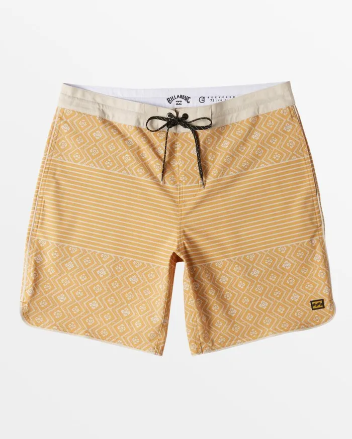 Billabong 73 Lo Tide 18034 Boardshorts Mustard Mens Lo Tide Boardshorts