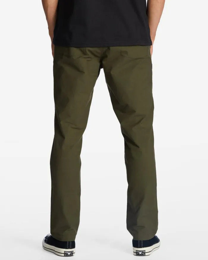 Billabong ADiv Surftrek Plus Organic Elastic Waist Pants Dark Olive Mens Jeans and Pants Billabong ADiv Surftrek Plus Organic Elastic Waist Pants Dark Olive Mens Jeans and Pants