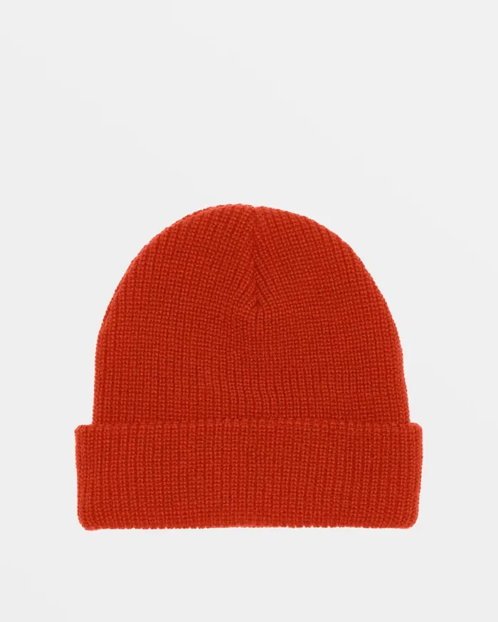 Billabong Arcade Cuff Beanie Orange Mens Beanies Billabong Arcade Cuff Beanie Orange Mens Beanies