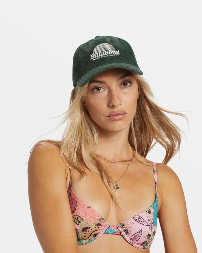 Billabong Dad Strapback Hat Emerald Bay Womens Hats and Beanies