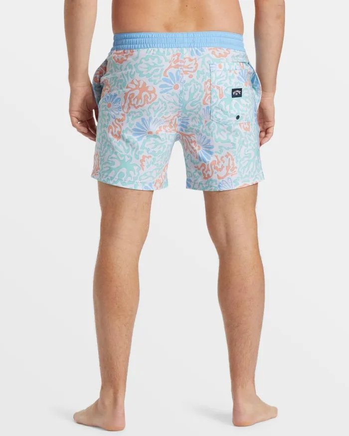 Billabong Good Times Layback 16034 Swim Trunks Blue Mens Layback Boardshorts Billabong Good Times Layback 16034 Swim Trunks Blue Mens Layback Boardshorts