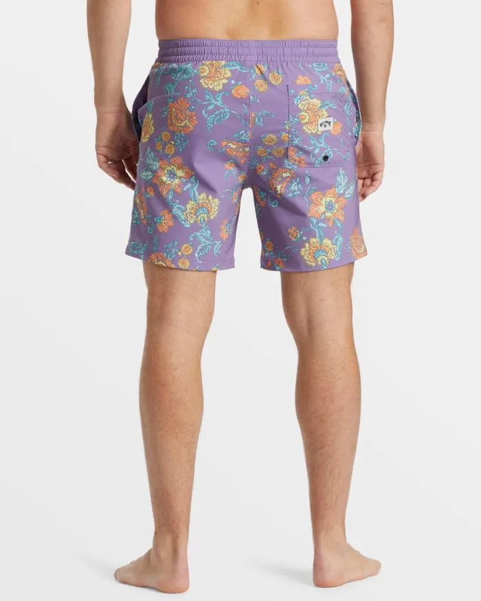 Billabong Good Times Layback 16034 Swim Trunks Dusty Purple Mens Layback Boardshorts Billabong Good Times Layback 16034 Swim Trunks Dusty Purple Mens Layback Boardshorts