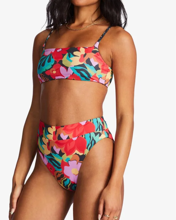 Billabong Islands Away Rev Zoe Reversible Crop Bikini Top Multi Womens Bikinis Billabong Islands Away Rev Zoe Reversible Crop Bikini Top Multi Womens Bikinis