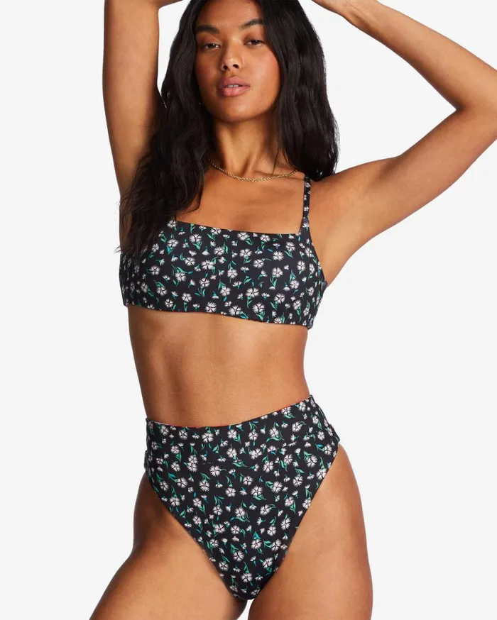 Billabong Islands Away Rev Zoe Reversible Crop Bikini Top Multi Womens Bikinis Billabong Islands Away Rev Zoe Reversible Crop Bikini Top Multi Womens Bikinis