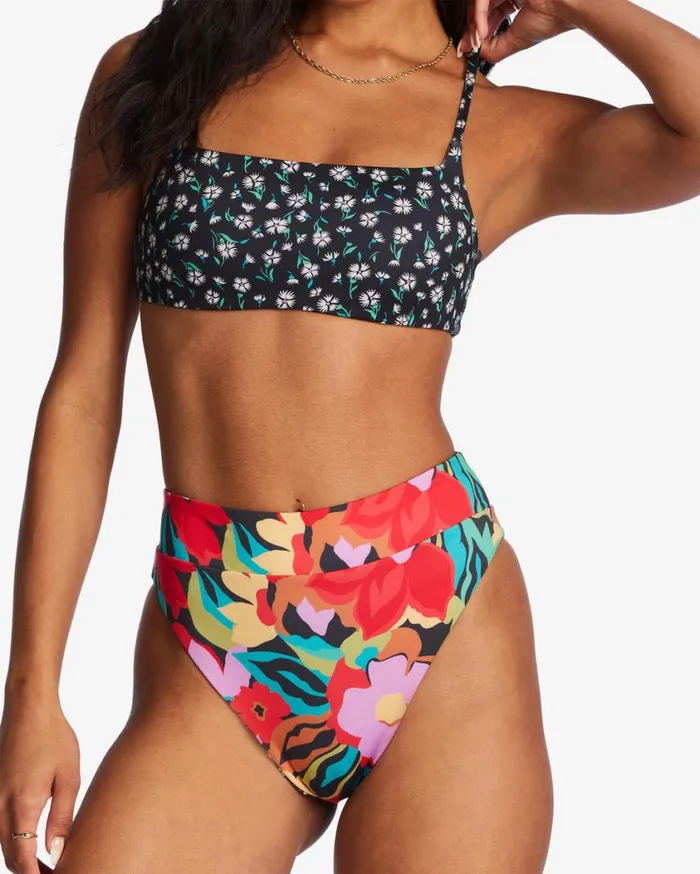 Billabong Islands Away Rev Zoe Reversible Crop Bikini Top Multi Womens Bikinis Billabong Islands Away Rev Zoe Reversible Crop Bikini Top Multi Womens Bikinis