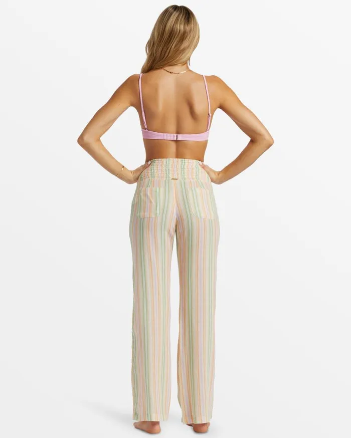 Billabong New Waves 2 Elastic Waist Pants Sweet Pink Womens Jeans and Pants Billabong New Waves 2 Elastic Waist Pants Sweet Pink Womens Jeans and Pants