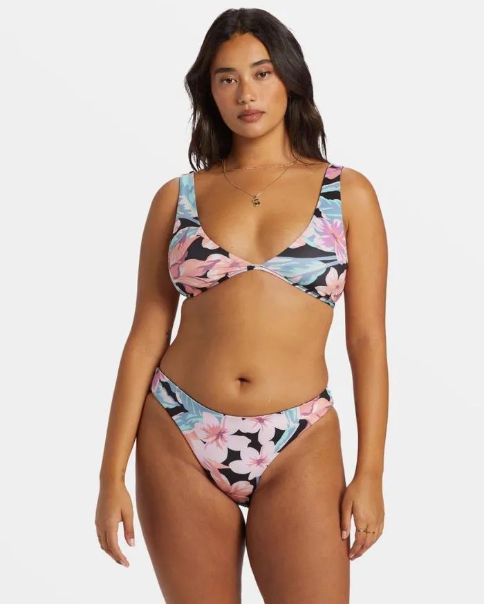 Billabong Nights In Paradise Reversible Tank Bikini Top Multi Womens Bikinis