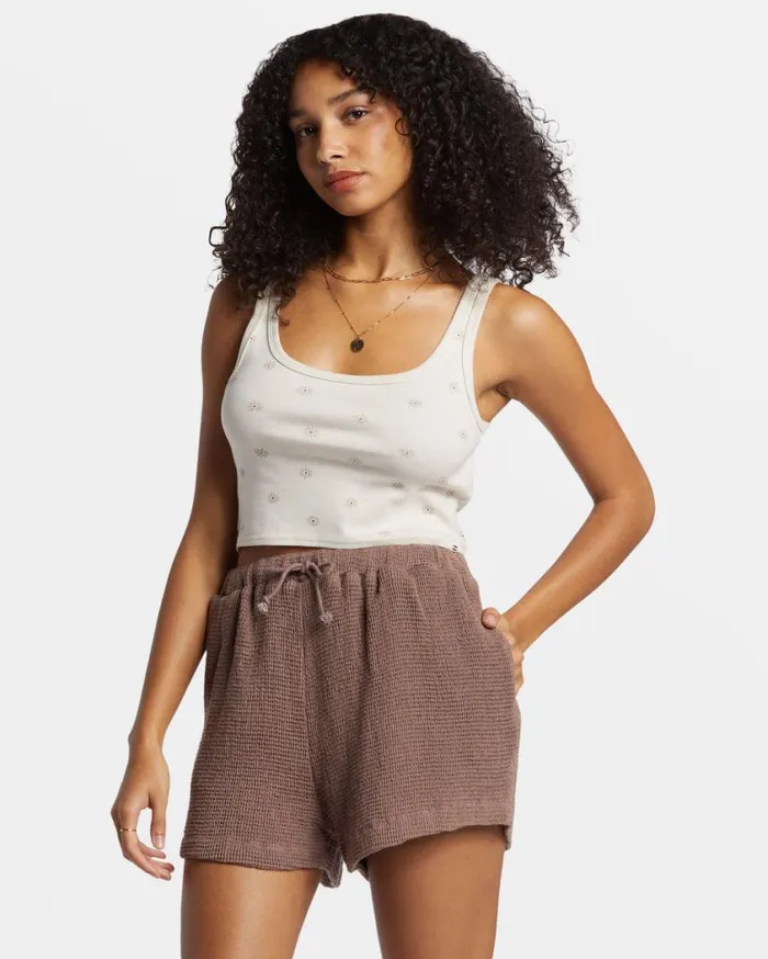 Billabong Odyssey Elastic Waist Shorts Kona Womens Shorts Billabong Odyssey Elastic Waist Shorts Kona Womens Shorts