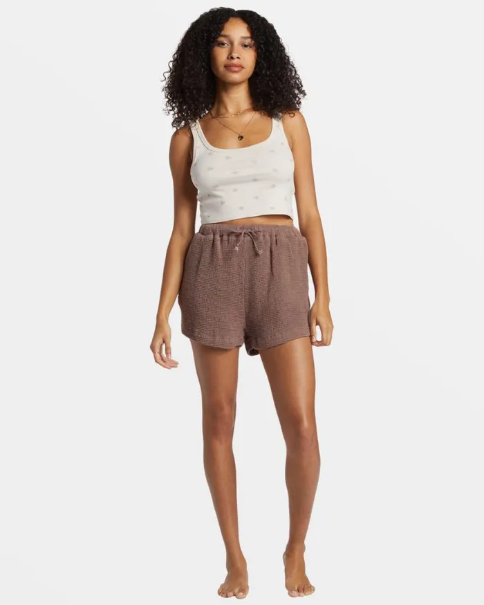 Billabong Odyssey Elastic Waist Shorts Kona Womens Shorts Billabong Odyssey Elastic Waist Shorts Kona Womens Shorts