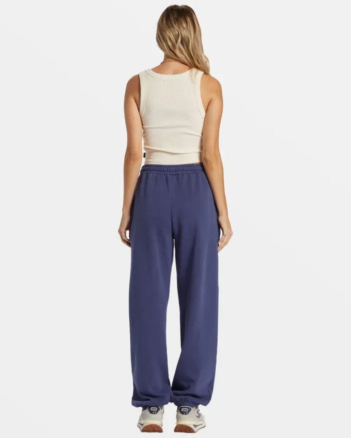 Billabong Palmin Elastic Waist Joggers I Sea Indigo Womens Jeans and Pants Billabong Palmin Elastic Waist Joggers I Sea Indigo Womens Jeans and Pants