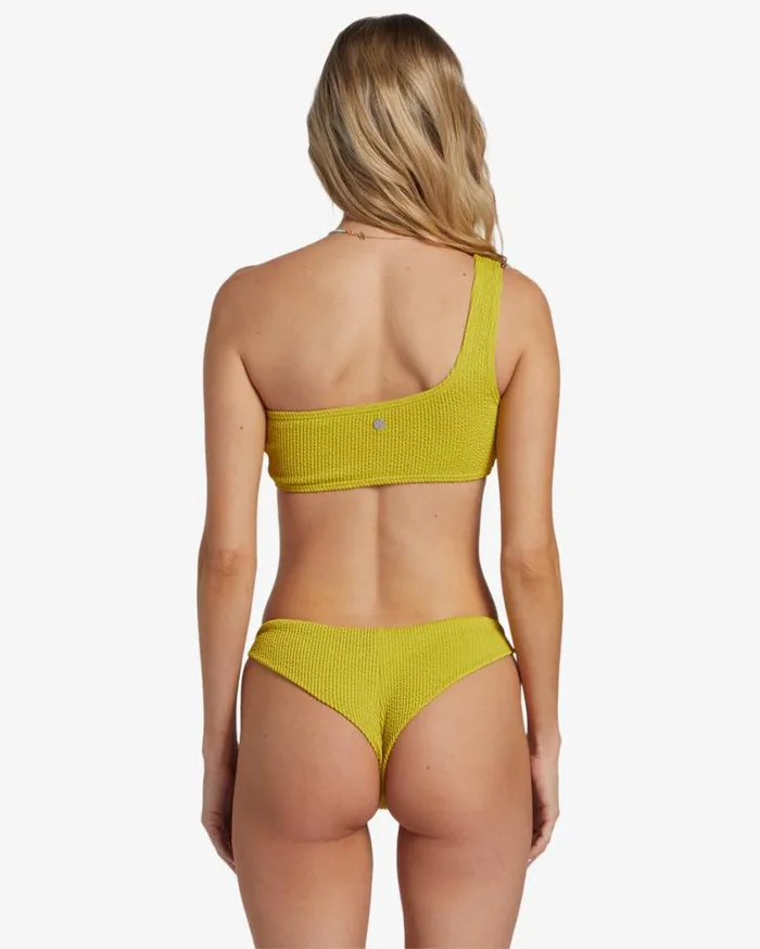Billabong Summer High Tanga Bikini Bottoms Tart Lime Womens Bikini Bottoms
