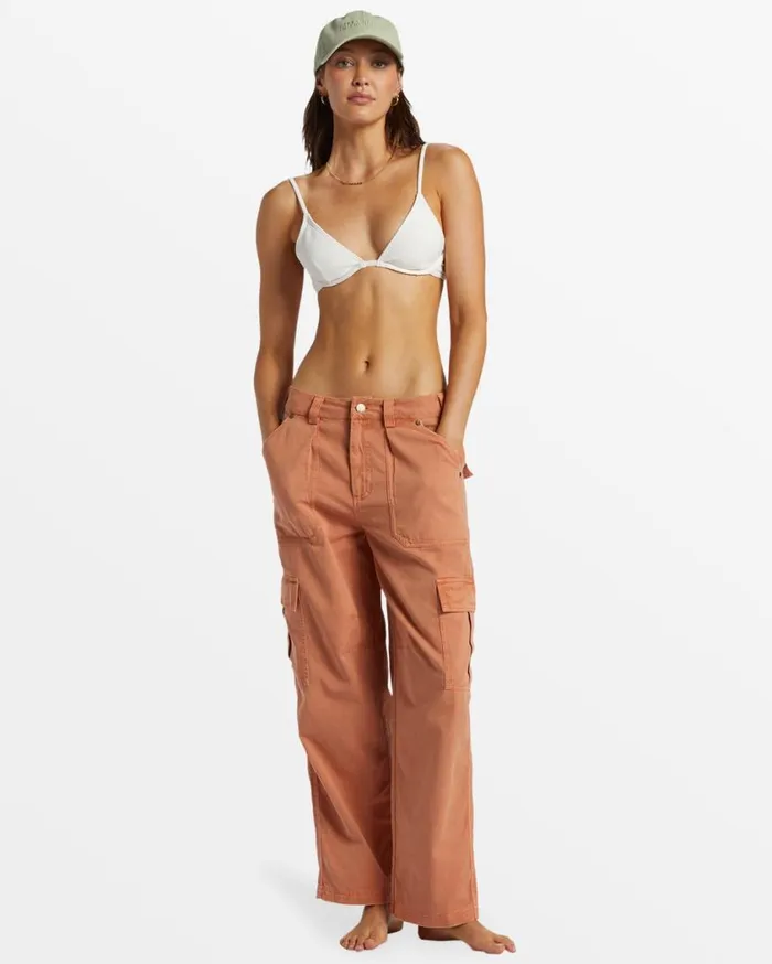 Billabong Walk Along Pants Sunburnt Womens Jeans and Pants