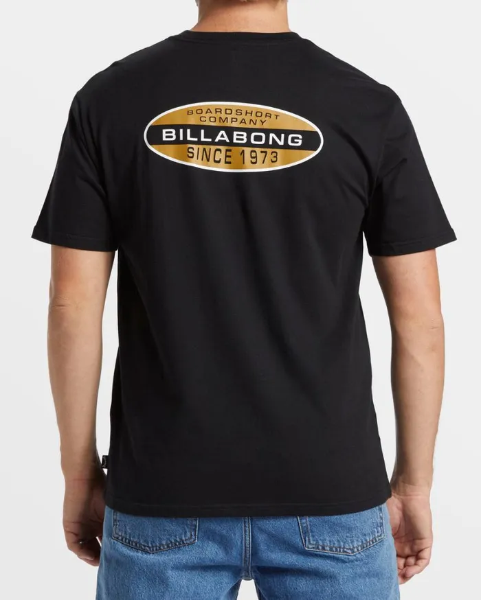 Billabong Walled TShirt Black Mens TShirts