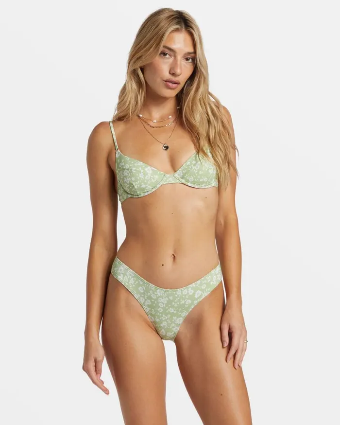 Billabong Wild West Ditsy Ruby Bikini Top Willow Womens Bikini Tops Billabong Wild West Ditsy Ruby Bikini Top Willow Womens Bikini Tops
