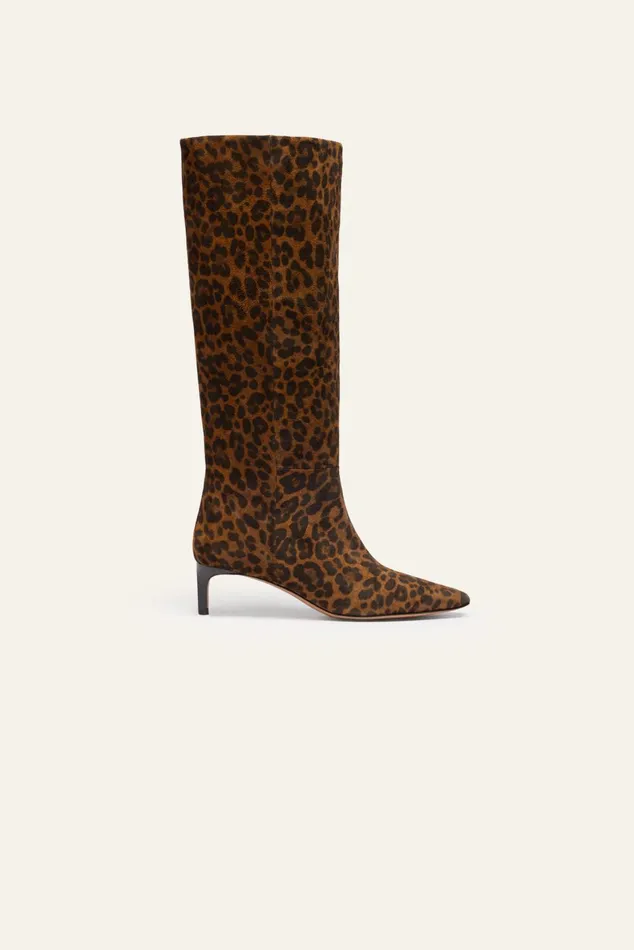 Boots Leopard Printed Women Baandsh Shoes