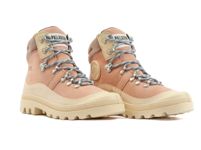 Boots Women PALLADIUM PALLABROUSSE HKR WP Nude Brown Boots Women PALLADIUM PALLABROUSSE HKR WP Nude Brown