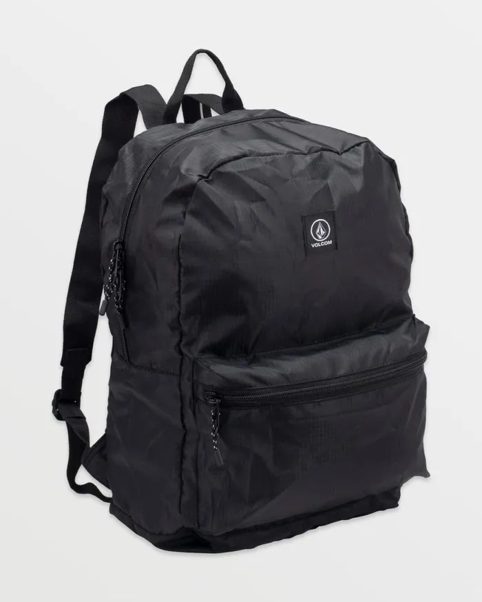 Bt Packable Backpack 8211 Black Mens Volcom Bags and Backpacks