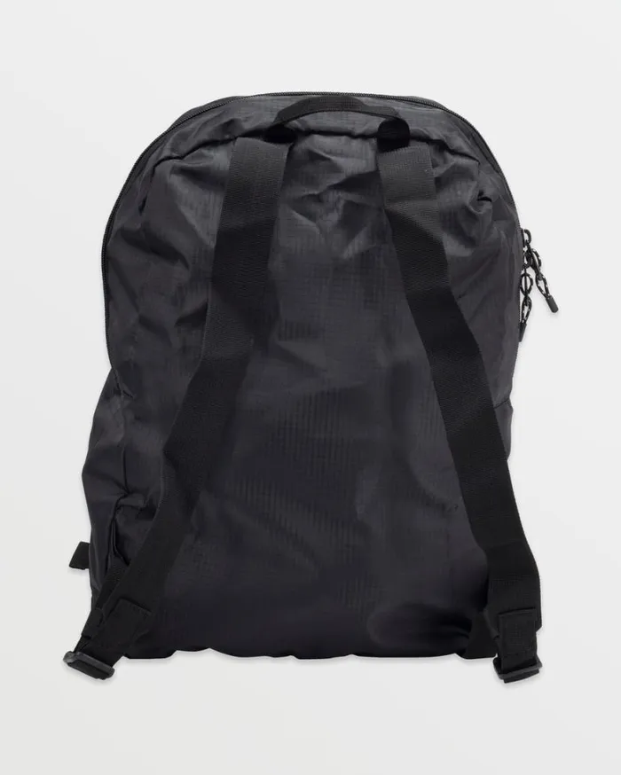 Bt Packable Backpack 8211 Black Mens Volcom Bags and Backpacks