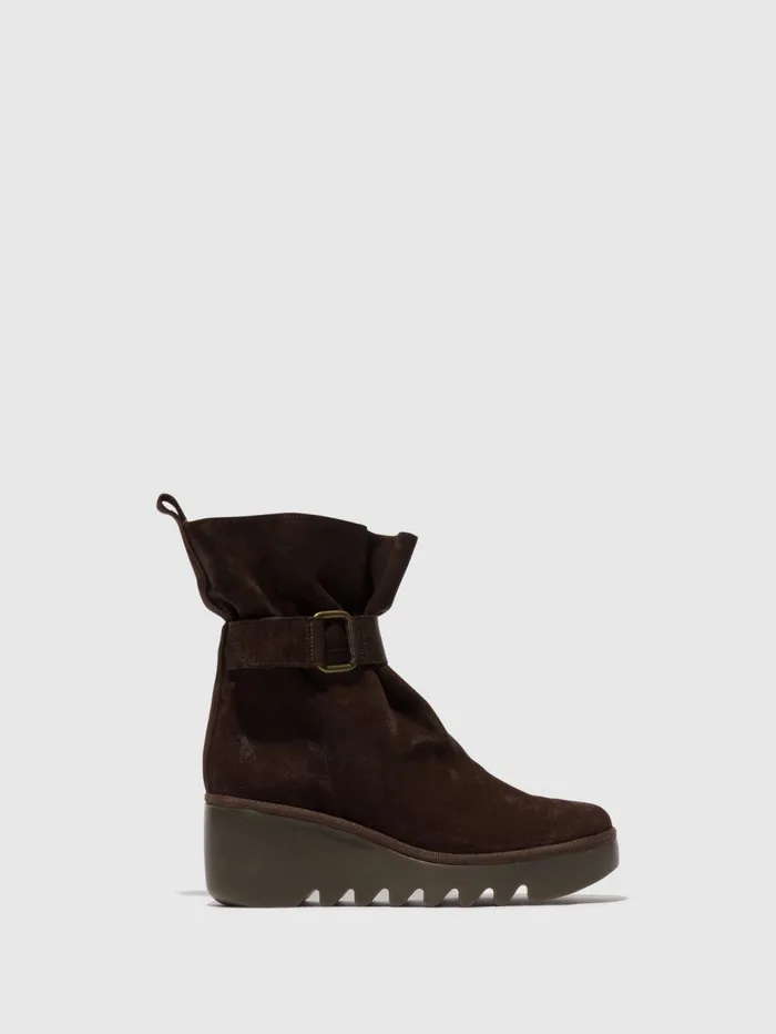 Buckle Ankle Boots BLIT453FLY EXPRESSO Women Fly London Ankle Boots