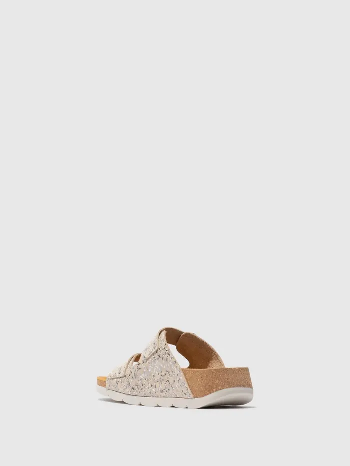 Buckle Sandals CAJA721FLY FANTASY WHITE Women Fly London Sandals