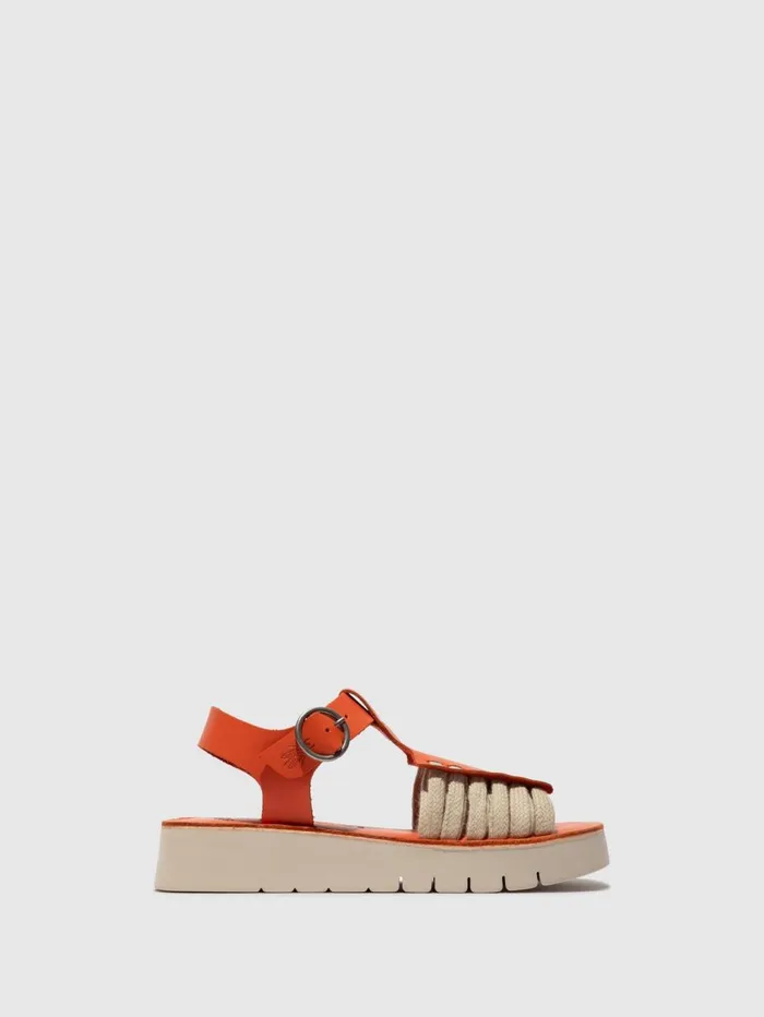 Buckle Sandals SARF251FLY SCARLET Women Fly London Sandals