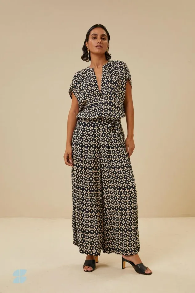 ByBar Broeken Vrouwelijk Wanda Khandi Pant Khandi Print