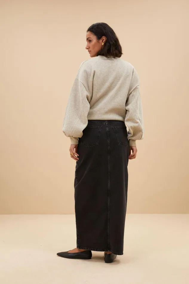 ByBar Sweaters Vrouwelijk Bibi Sparkle Sweater Gold ByBar Sweaters Vrouwelijk Bibi Sparkle Sweater Gold