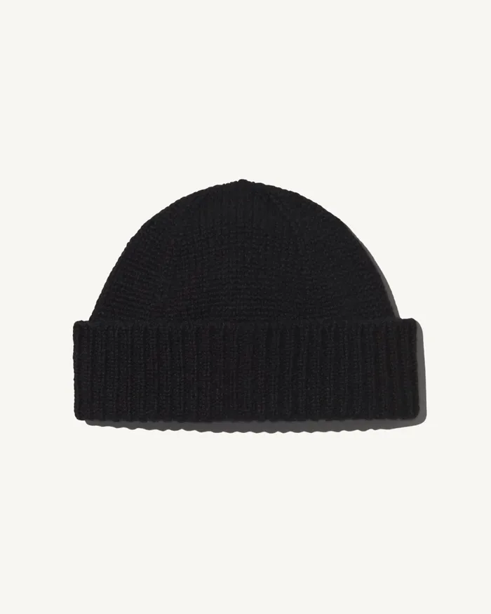 CAMARI CASHMERE HAT Black Women Nili Lotan Belts and Accessories