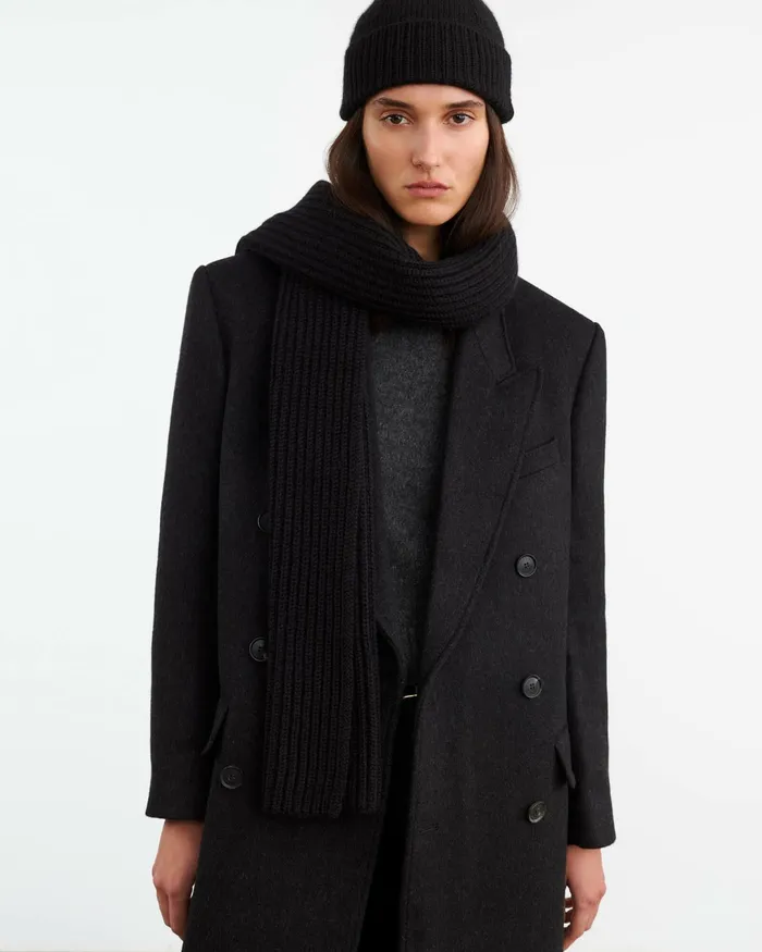 CAMARI CASHMERE HAT Black Women Nili Lotan Belts and Accessories