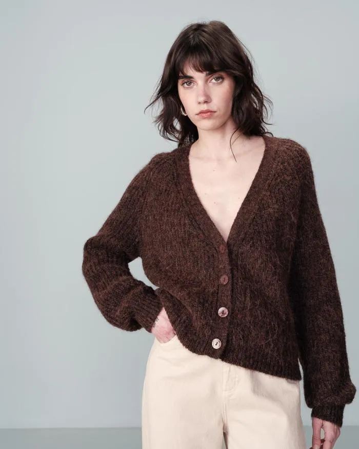 CARDIGAN CHOCOLAT NASTER Shop Grace and Mila Cardigans