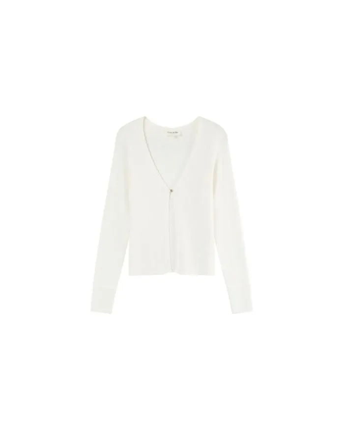 CARDIGAN ECRU MADEMOISELLE Shop Grace and Mila Cardigans