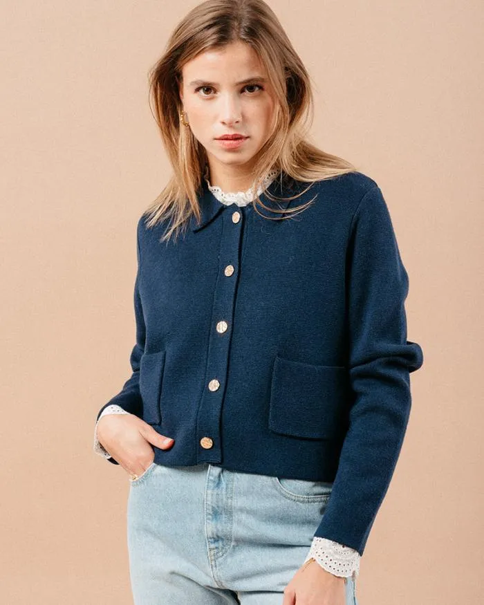 CARDIGAN MARINE MAELYS Shop Grace and Mila Cardigans