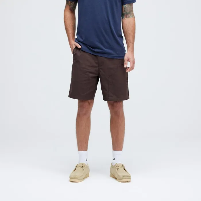 Carpenter Short With Freshtek Darkbrown Men Stance Shorts