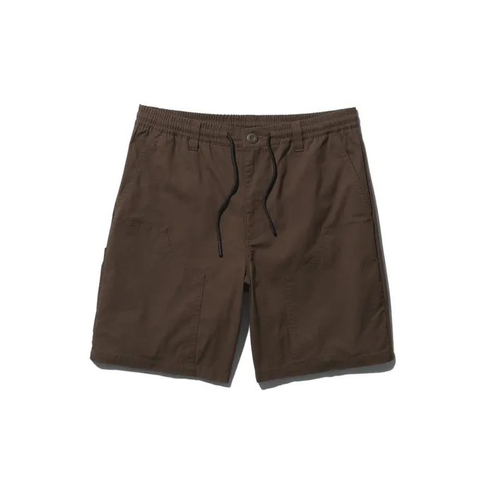 Carpenter Short With Freshtek Darkbrown Men Stance Shorts